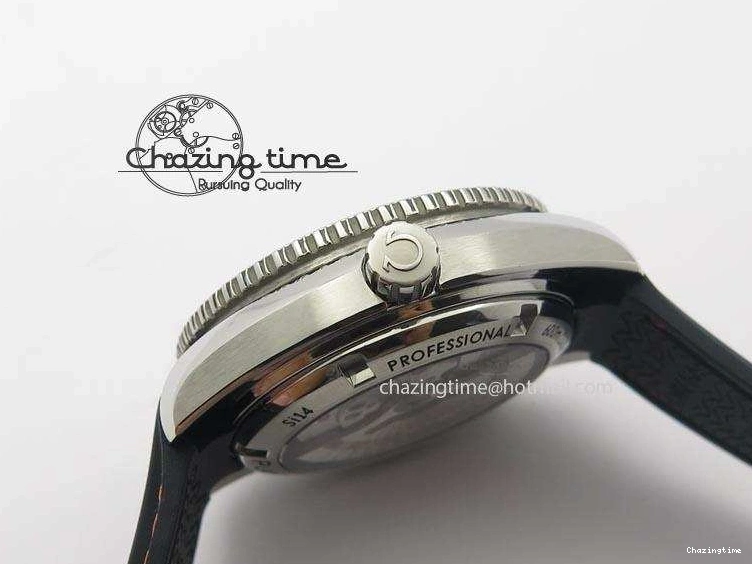 0118 Planet Ocean SS Bp Maker 45mm Black Bezel Orange Numbers On Black Rubber Strap A Popular 8220